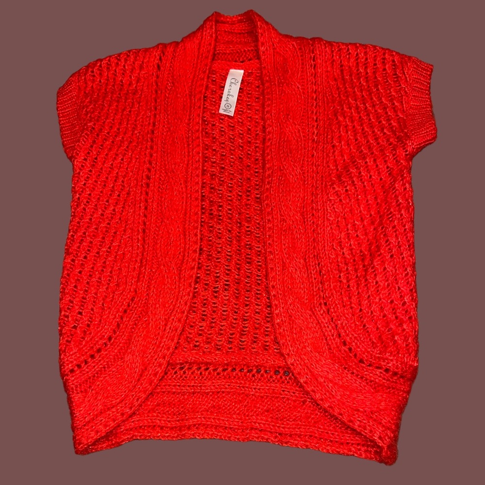 Girl Cocoon Sweater Small
